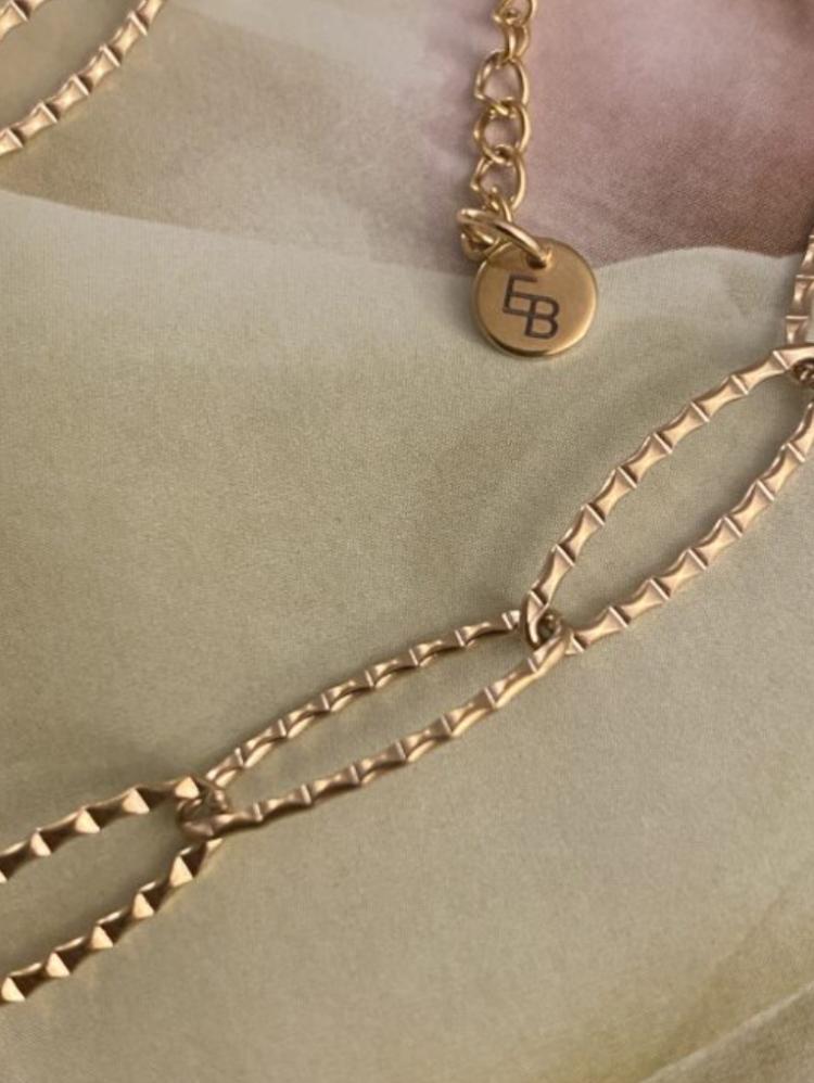 Ellen Beekmans - Schakel armband twisted