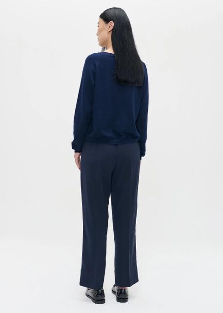 Zenggi - Cotton cashmere boatneck top