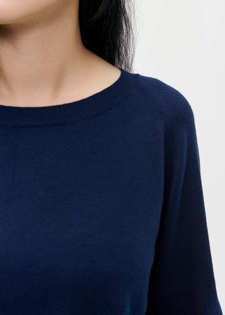 Zenggi - Cotton cashmere boatneck top