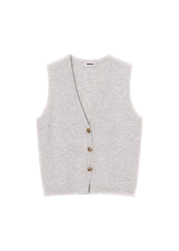 Zenggi - Cashmere blend sleeveless