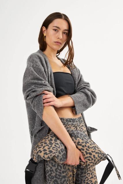 Rabens Saloner - Mona leopard bag