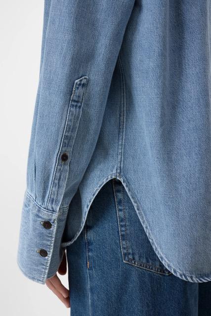 Closed - Scarf shirt