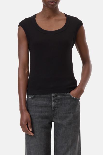 Closed - Cap sleeve shirt