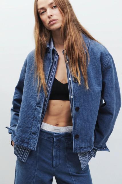 Closed - Cropped a-line jacket