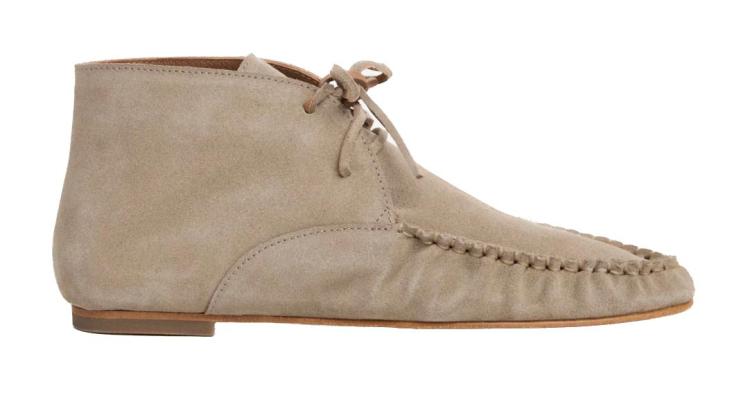 Flattered - Babba suede sand