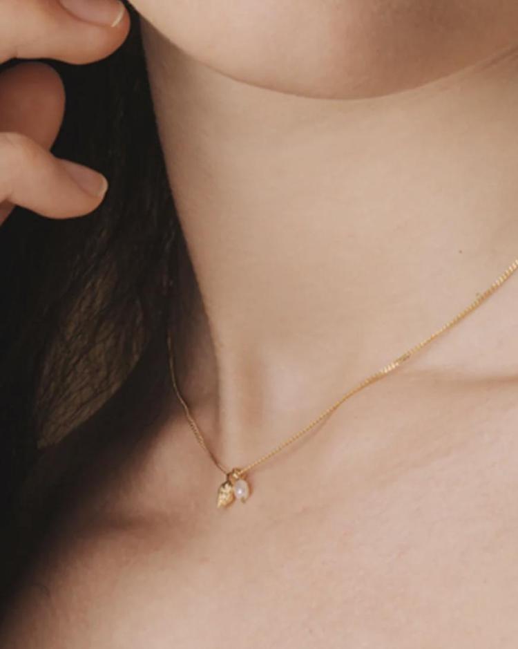 Studio MHL - Necklace pearl and shell