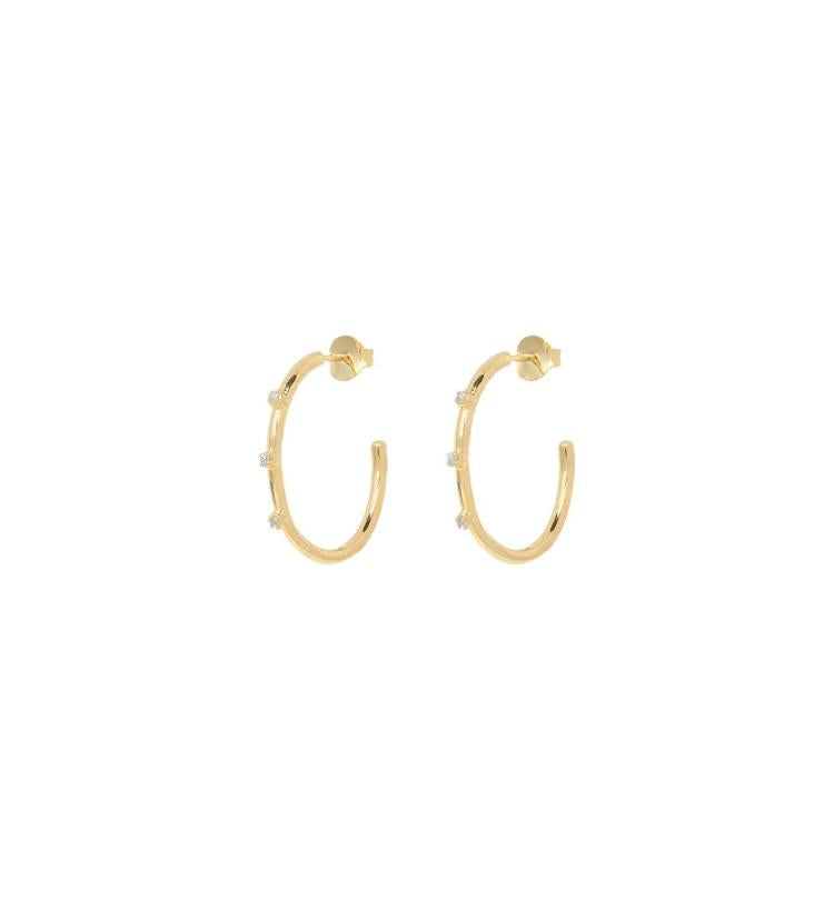 Anna Nina - Medium lumiere hoop