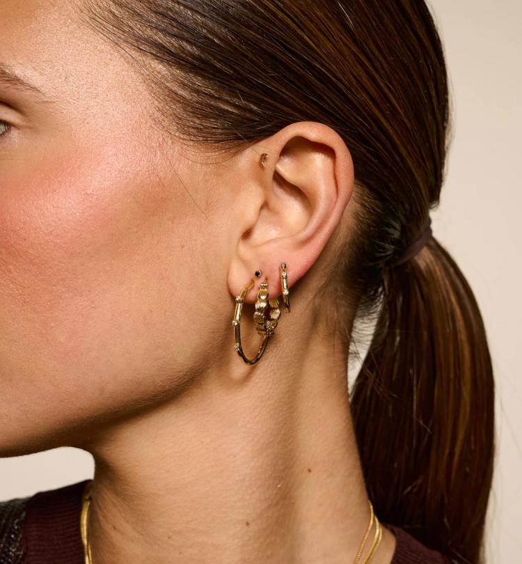 Anna Nina - Medium lumiere hoop