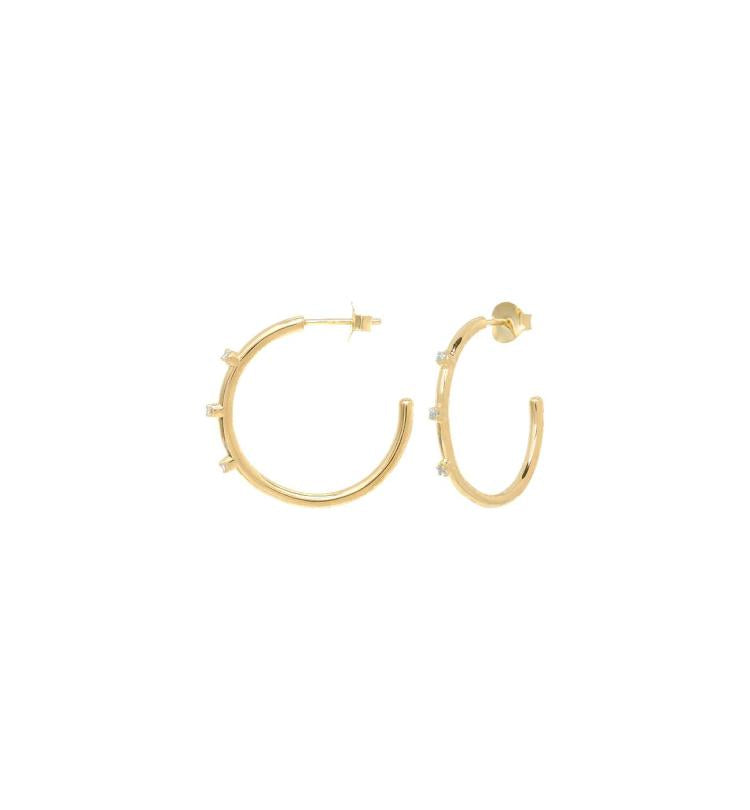 Anna Nina - Medium lumiere hoop