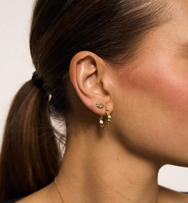 Anna+Nina - Small madeleine hoop