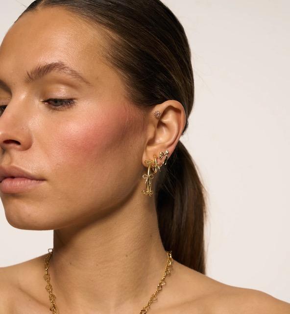 Anna+Nina - Single small bow stud