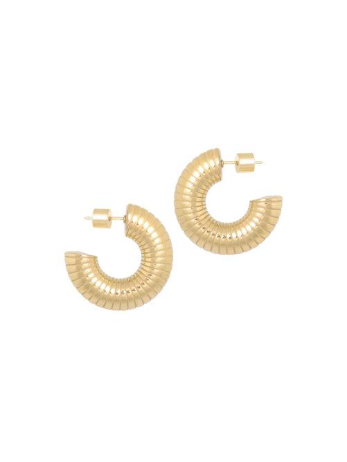 Ellen Beekmans - Geribbelde creolen