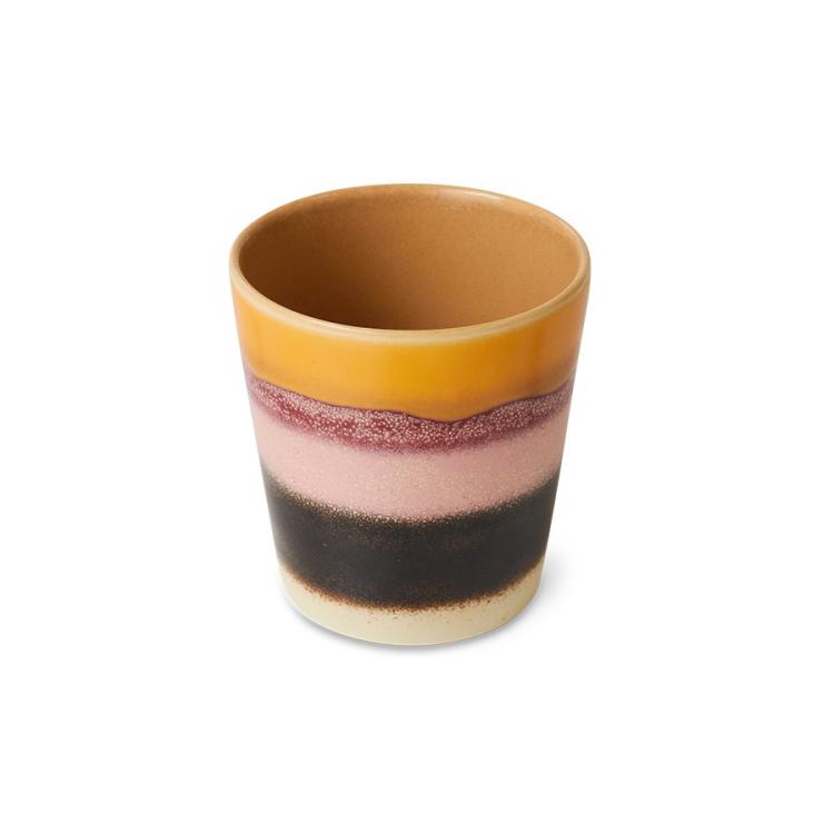 HKliving - 70s ceramics: Coffee mug, Sunset