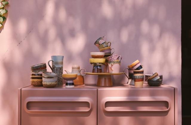 HKliving - 70s ceramics: Coffee mug, Sunset
