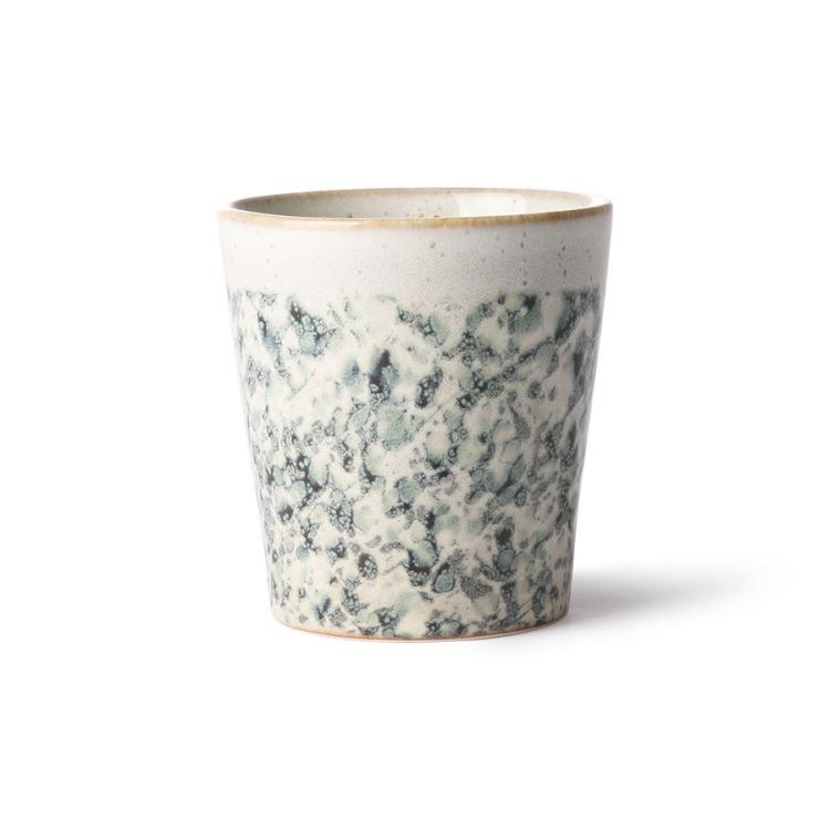 HKliving - 70s ceramics: Coffee mug, Hail