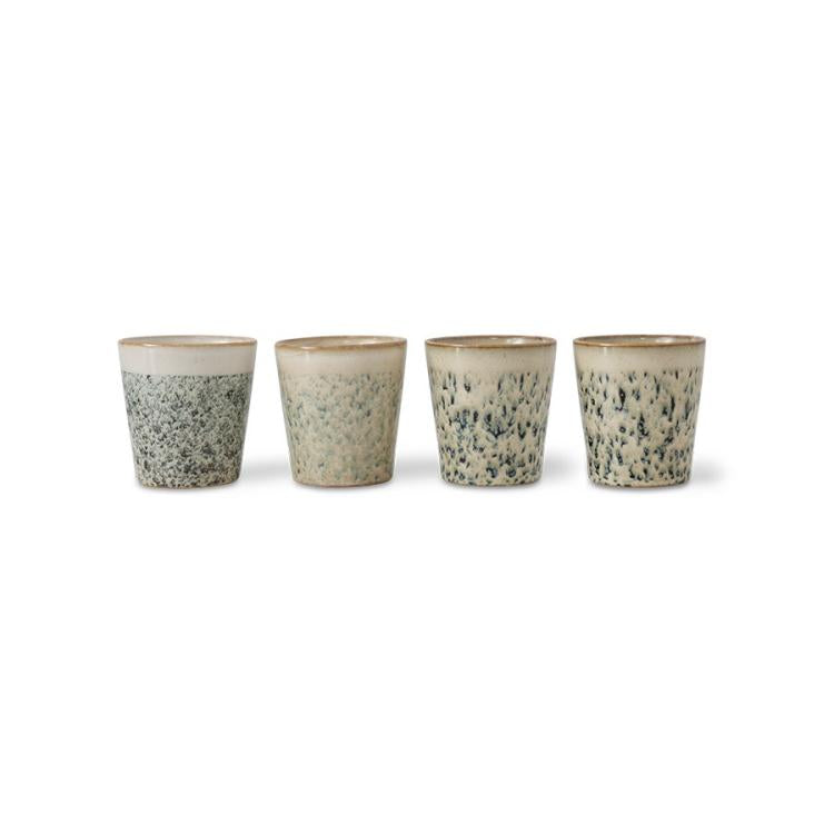 HKliving - 70s ceramics: Coffee mug, Hail