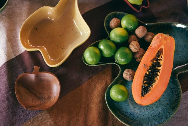 HKliving - Shell serving bowl vanilla