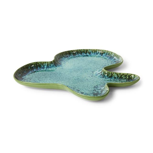 HKliving - Shell plate teal