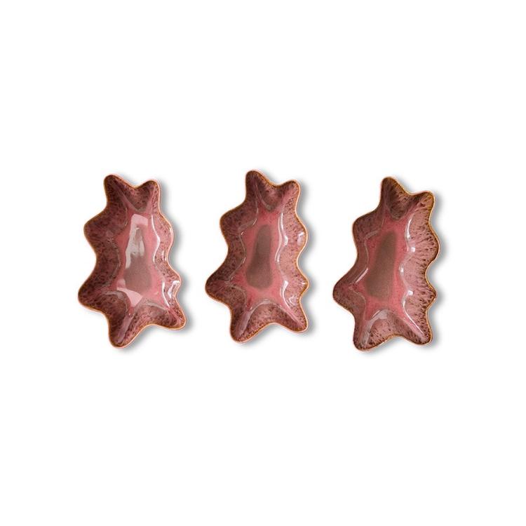 HKliving - Shell serving bowl coral