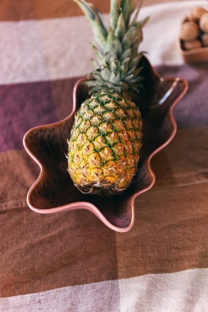 HKliving - Shell serving bowl coral