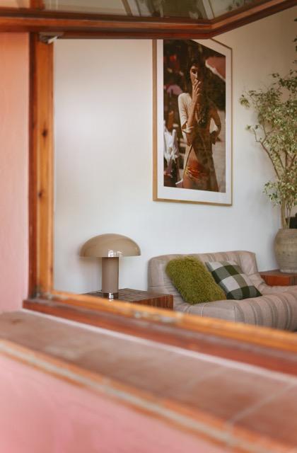 HKliving - Lounge table lamp mocha