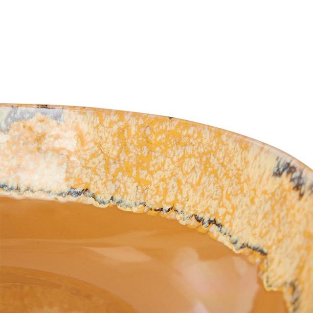 HKliving - 70s ceramics: Salad bowl, Sunflower