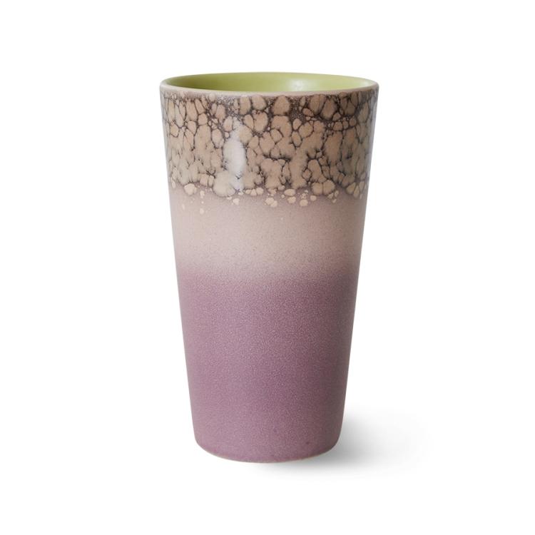 HKliving - 70s ceramics: Latte mug, Haze