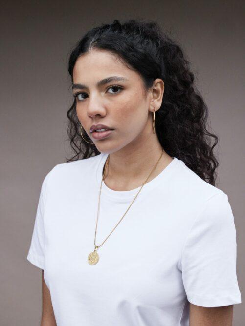 Ellen Beekmans - Golden hoops L