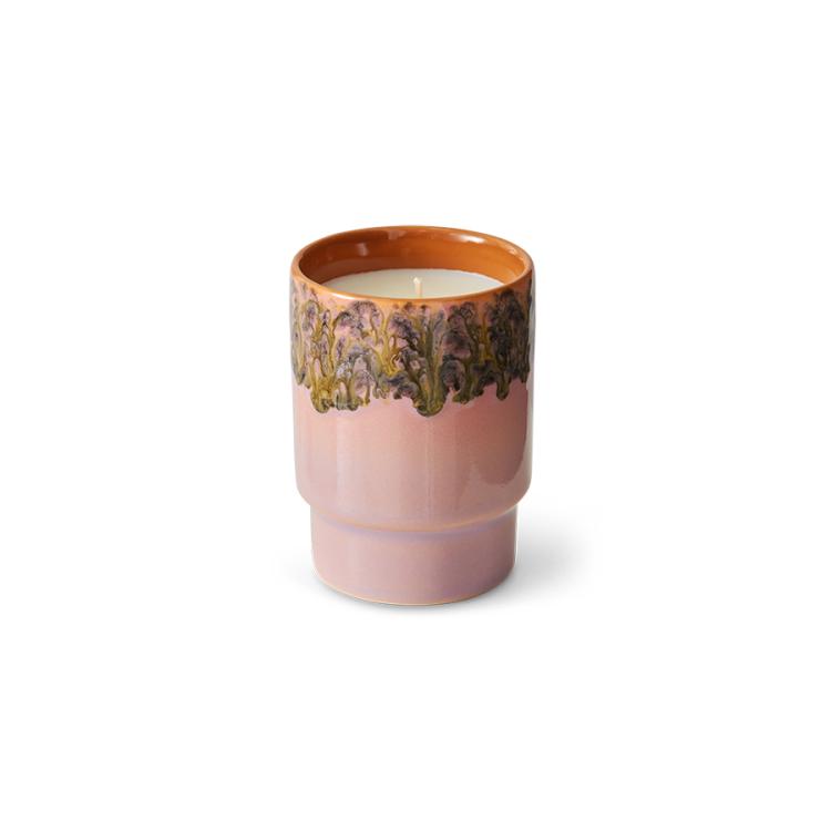 HKliving - 70s ceramics: small scented candle Miami