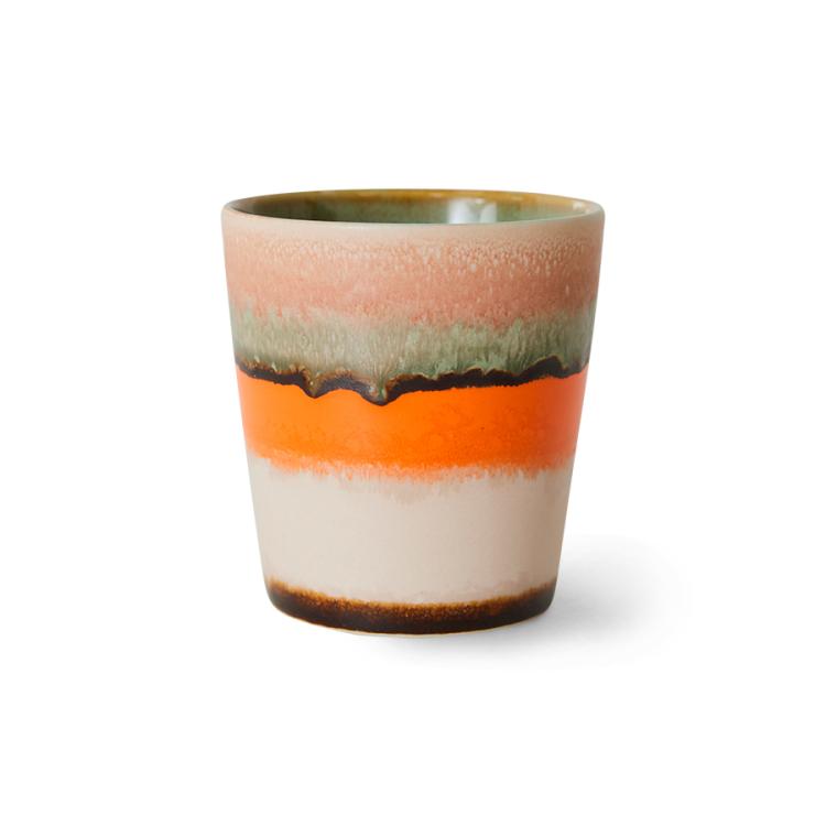 HKliving - 70s ceramics: coffee mug, burst