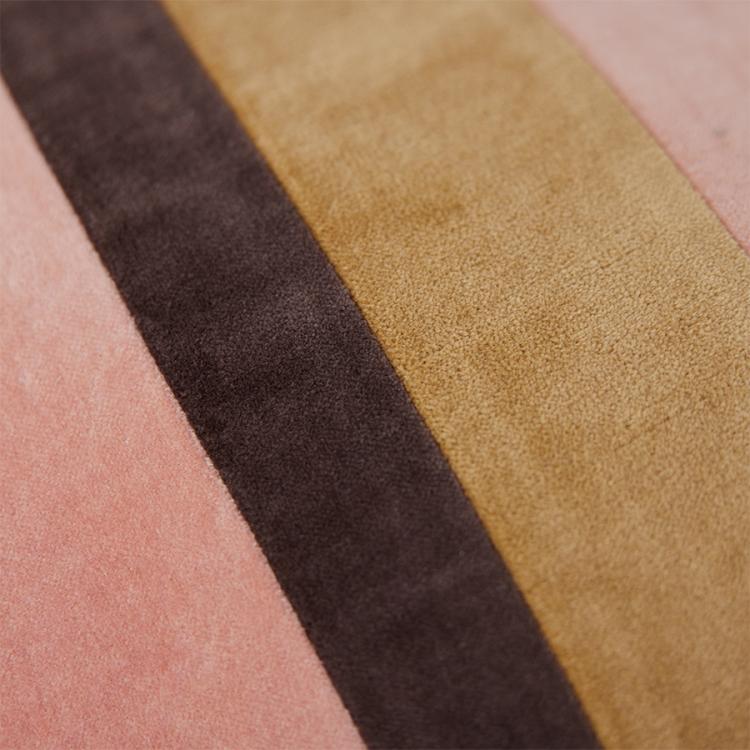 HK Living - Striped velvet cushion