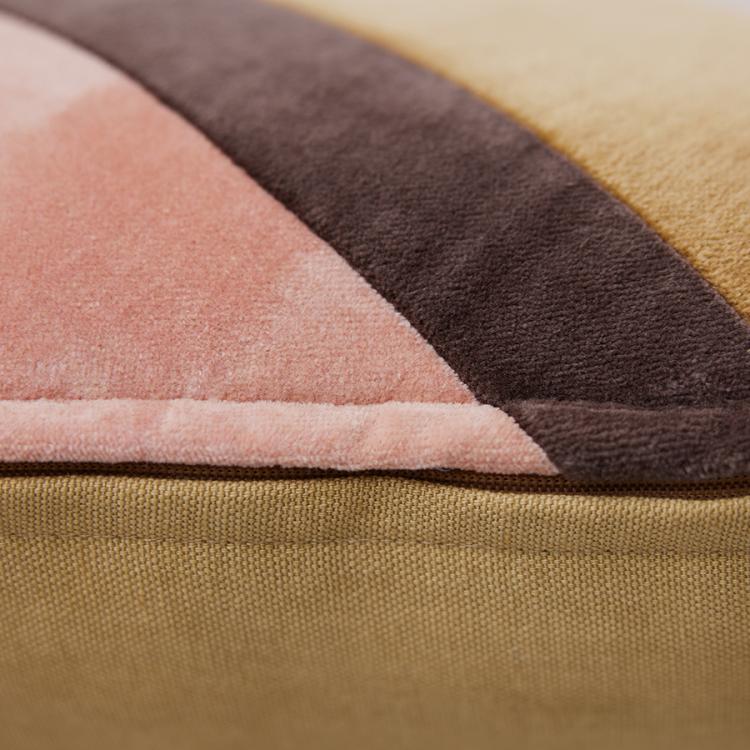HK Living - Striped velvet cushion