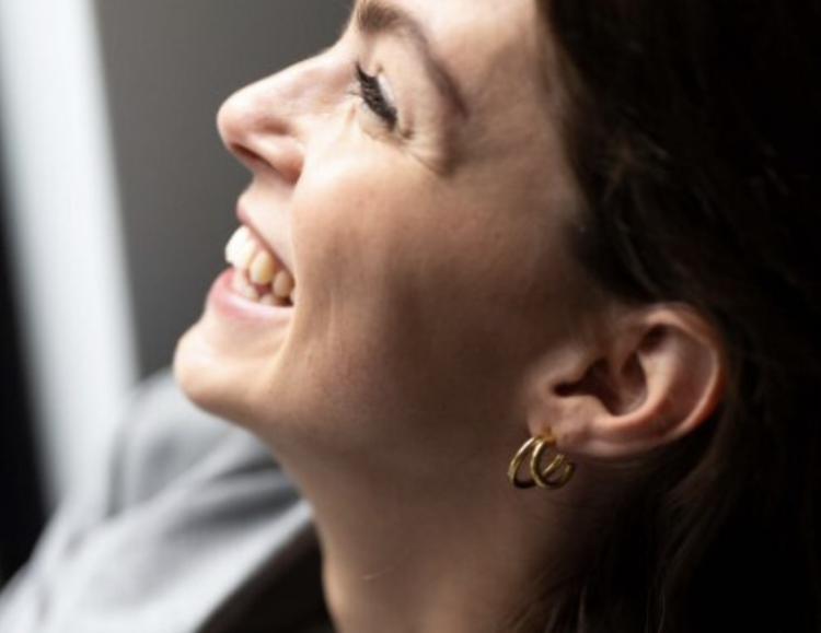 Ellen Beekmans - Dubbele oorringen