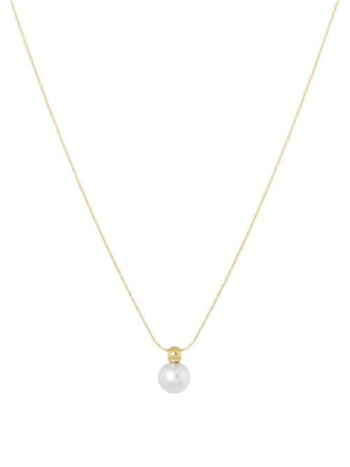 Ellen Beekmans - Fijne ketting met 1 parel