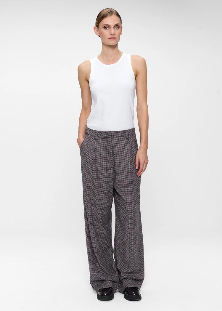 Zenggi - Mini check Kaylin pants
