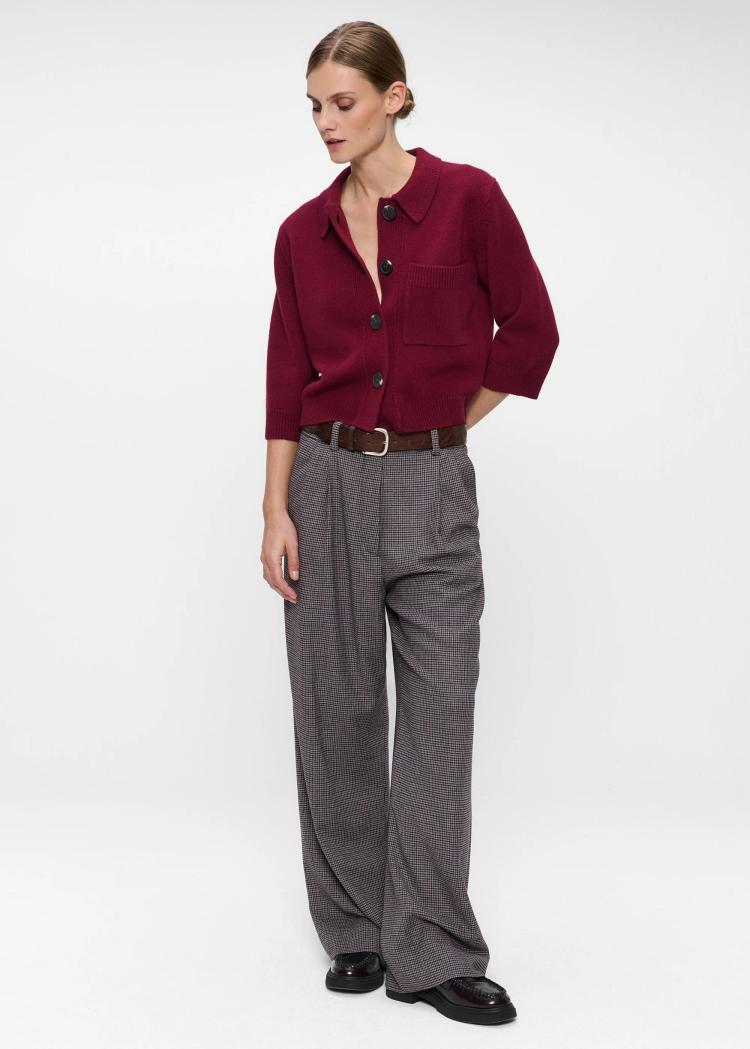 Zenggi - Mini check Kaylin pants