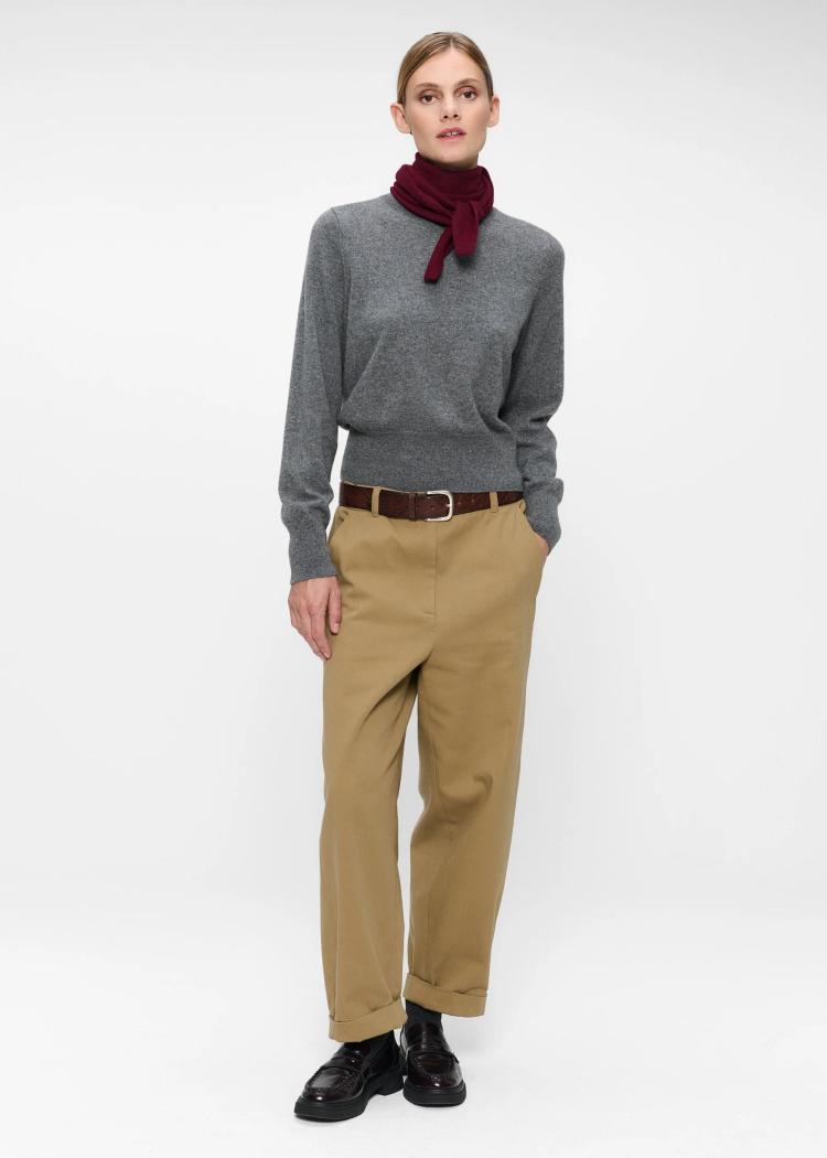 Zenggi - Cotton twill Zora pants
