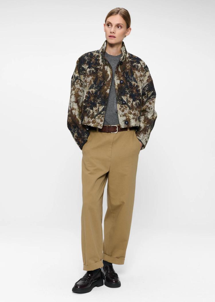 Zenggi - Cotton twill Zora pants