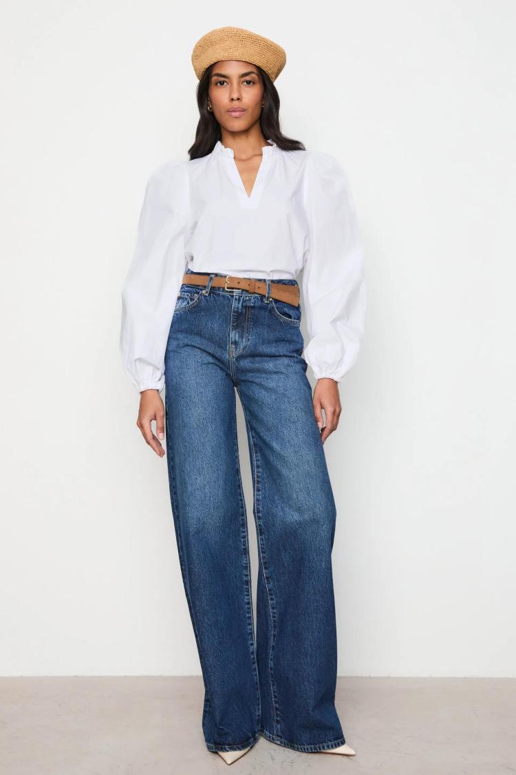 Camilla Pihl - Taylor washed dark blue