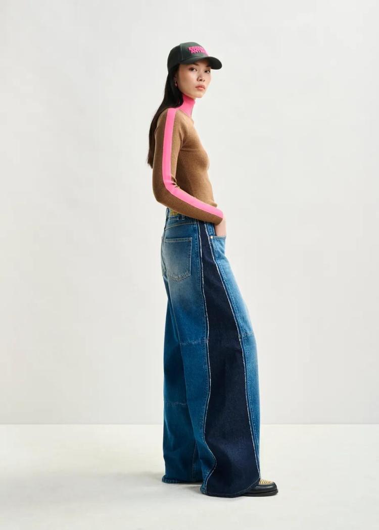 Essentiel Antwerp - Industrious patchwork jeans