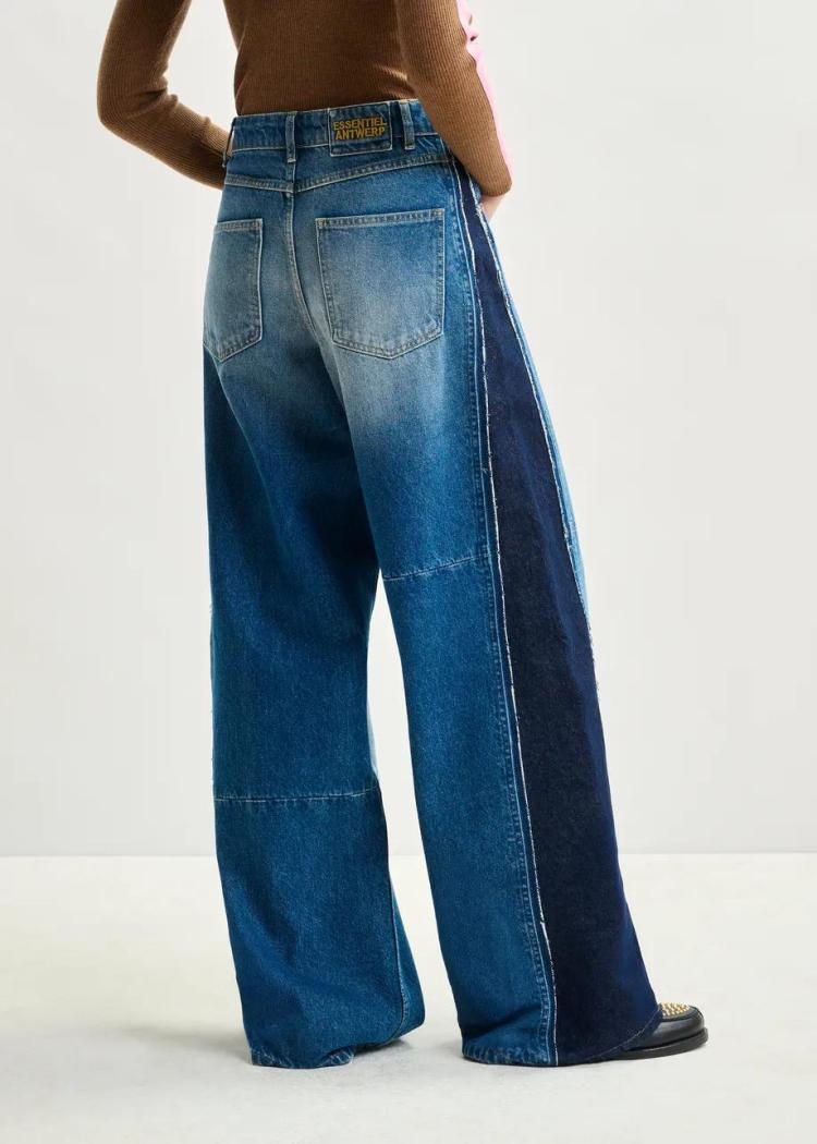 Essentiel Antwerp - Industrious patchwork jeans