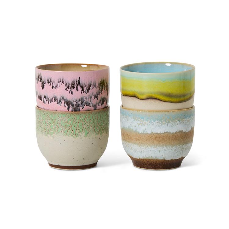HK Living - Cafe cups, Deco