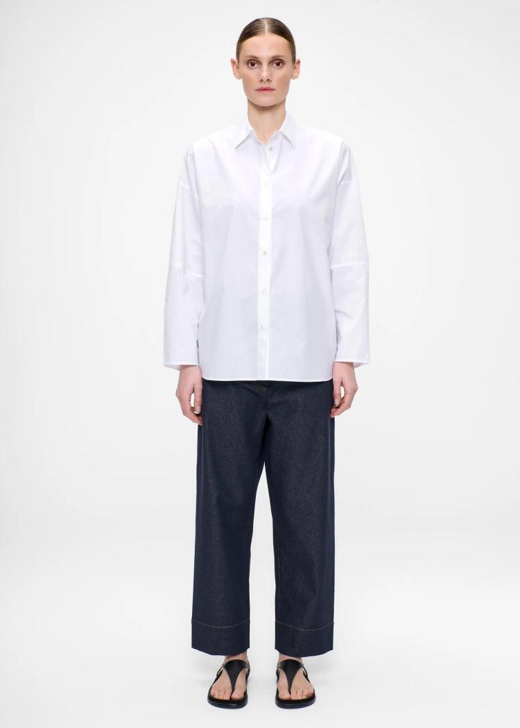 Zenggi - Poplin wide sleeve shirt