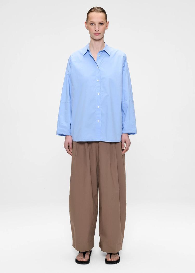 Zenggi - Poplin wide sleeve shirt