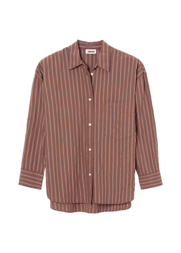 Zenggi - Striped long sleeve shirt