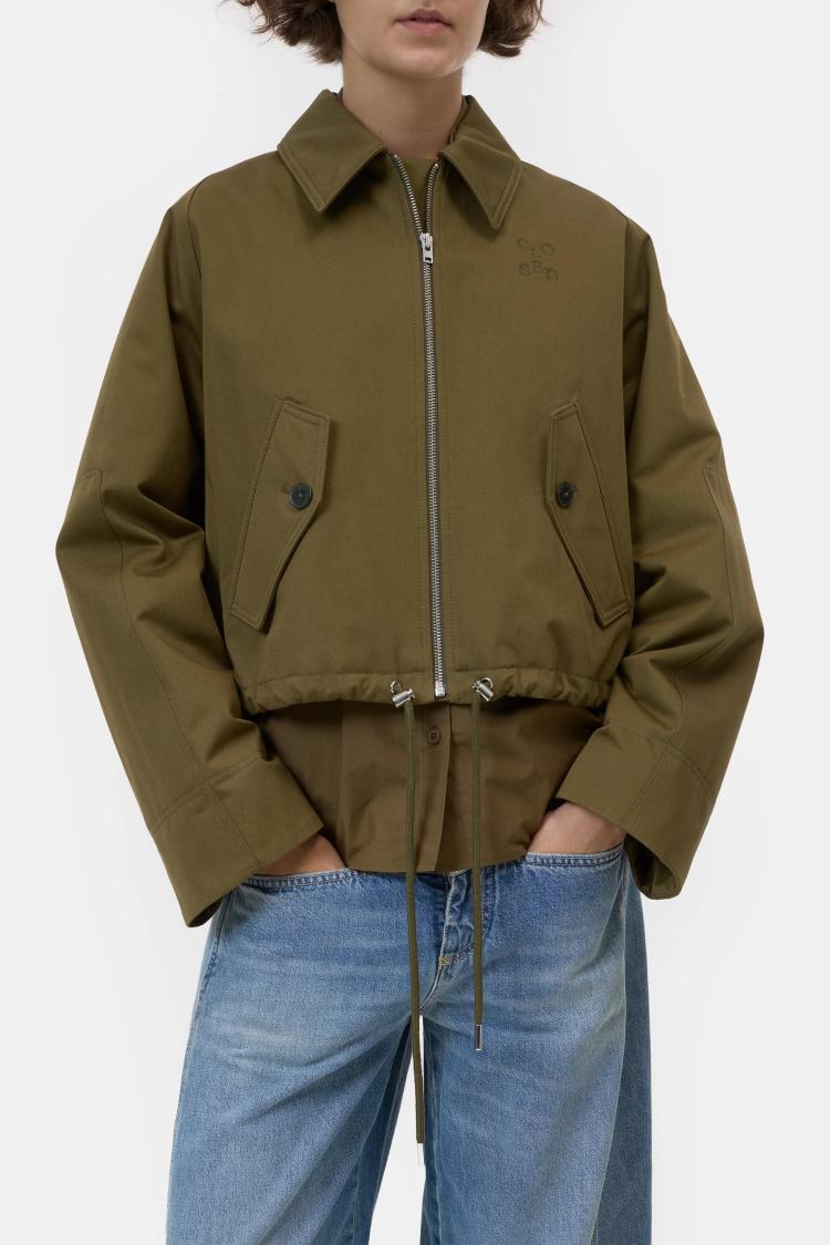 Closed - Green jacket