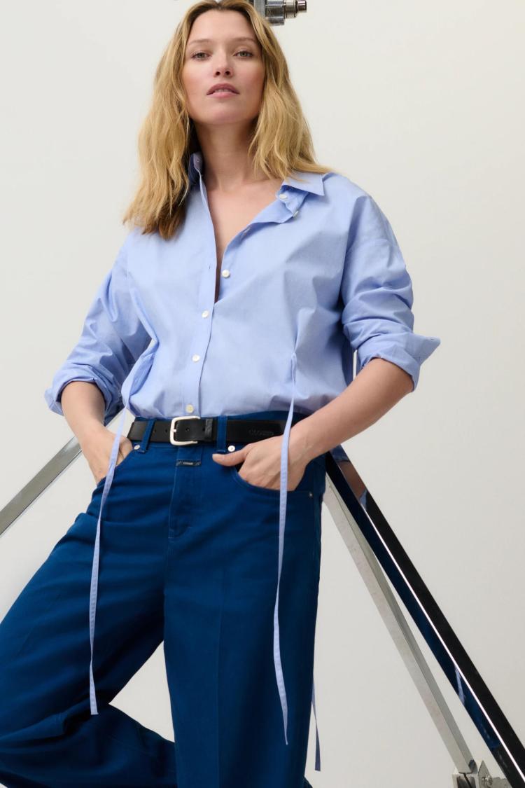 Closed - Waisted strap blouse