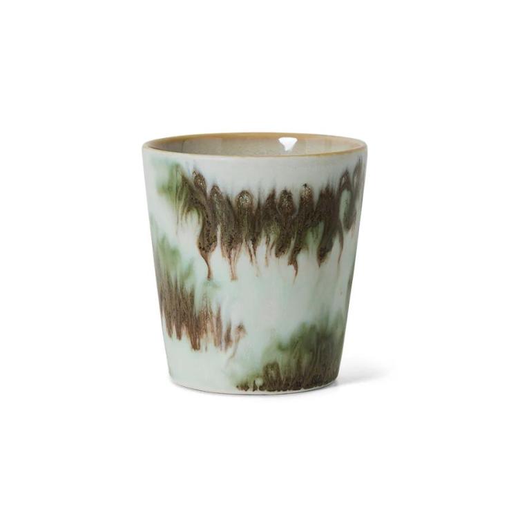 HK Living - 70s Ceramics: coffee mugs, Tide