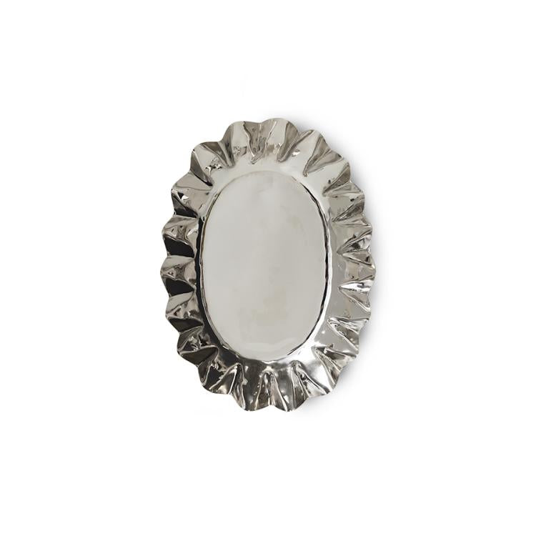 HK Living - New classics: Chrome tray medium