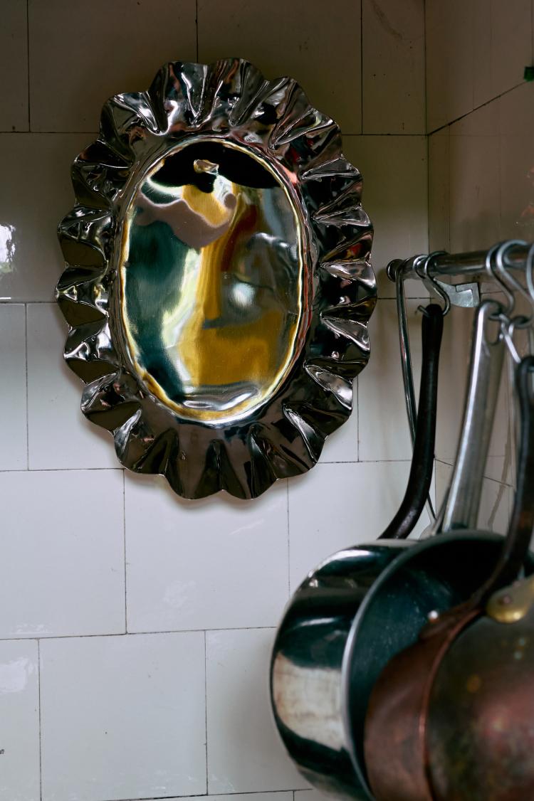HK Living - New classics: Chrome tray medium